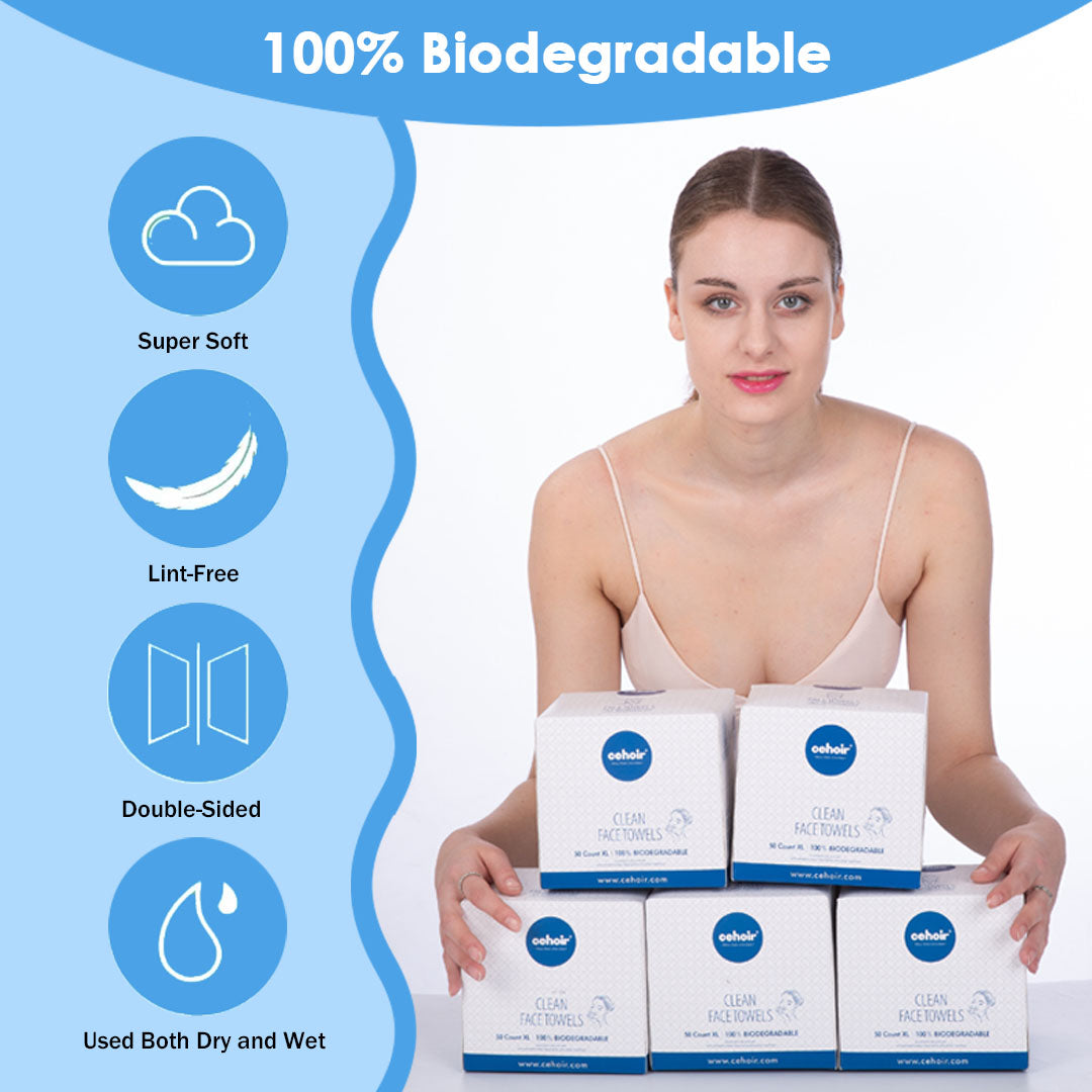Face Towels 100%Plant fibre(6 boxes)