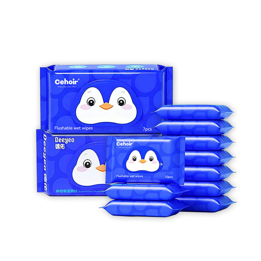 Flushable Toilet Wipes