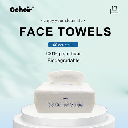 Face Towels 100%Plant fibre (pack)